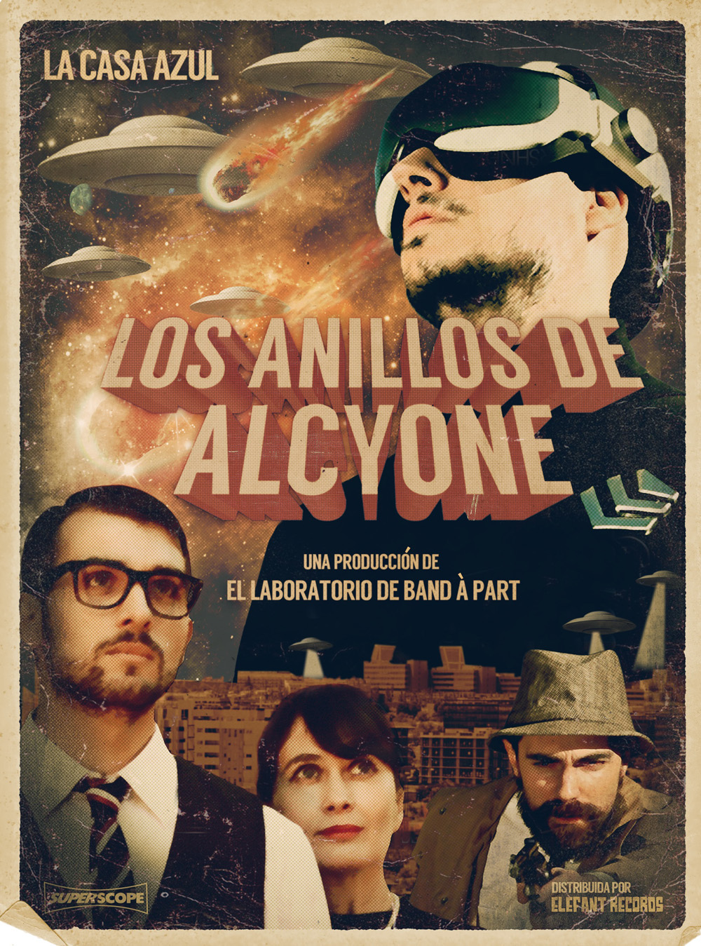 Imagen destacada de noticia: LA CASA AZUL: Video para “Los Anillos De Alcyone”